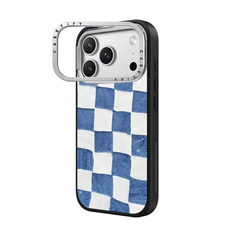 BLUE CHECKERS