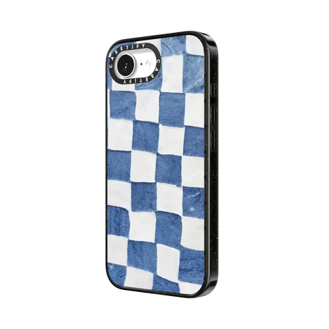 BLUE CHECKERS