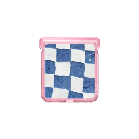 BLUE CHECKERS