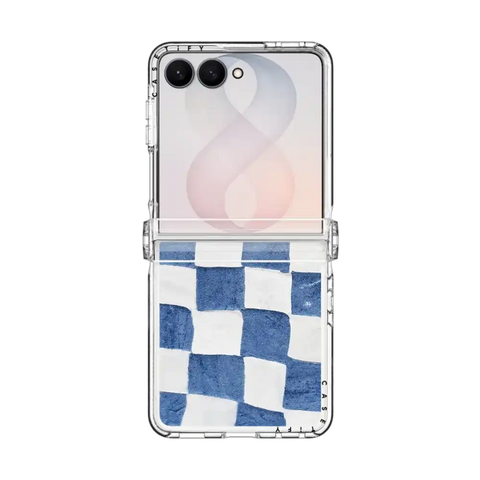 BLUE CHECKERS