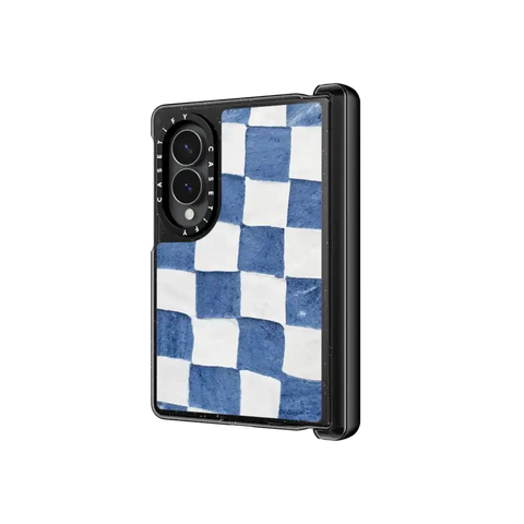 BLUE CHECKERS