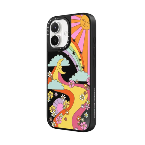 flower power retro hippie boho sixties pattern