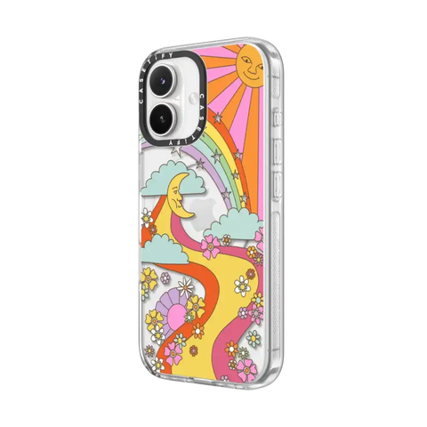 flower power retro hippie boho sixties pattern