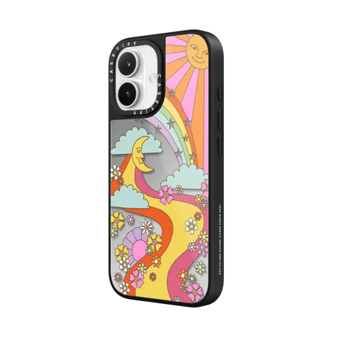 flower power retro hippie boho sixties pattern