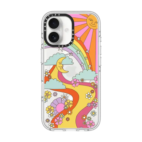 flower power retro hippie boho sixties pattern