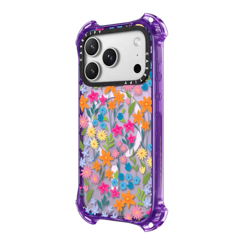 bright spring flowers - daisy floral pattern