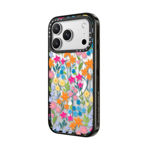 bright spring flowers - daisy floral pattern