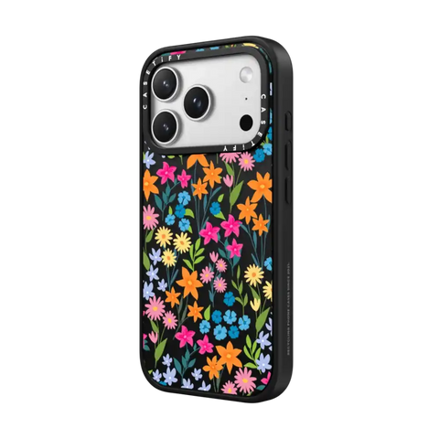 bright spring flowers - daisy floral pattern