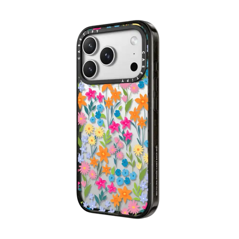 bright spring flowers - daisy floral pattern