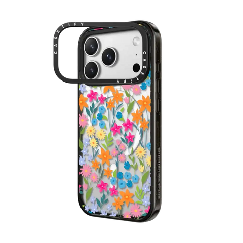 bright spring flowers - daisy floral pattern