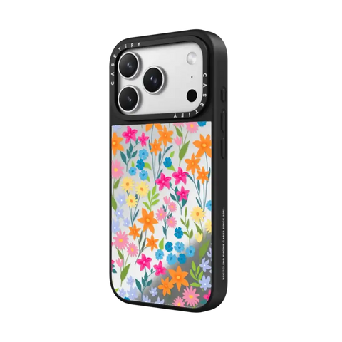 bright spring flowers - daisy floral pattern