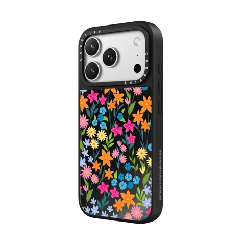 bright spring flowers - daisy floral pattern
