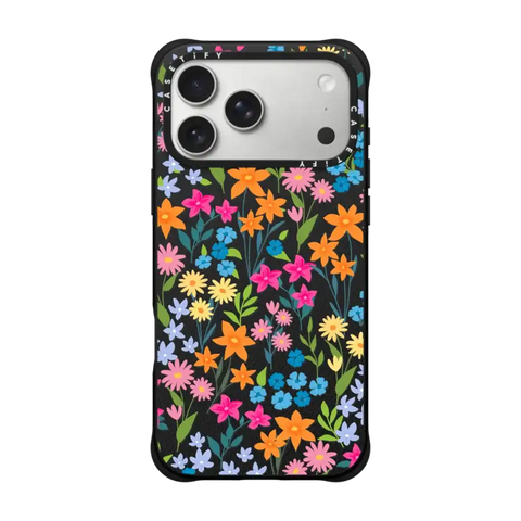 bright spring flowers - daisy floral pattern