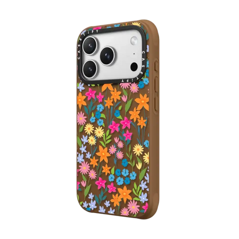 bright spring flowers - daisy floral pattern
