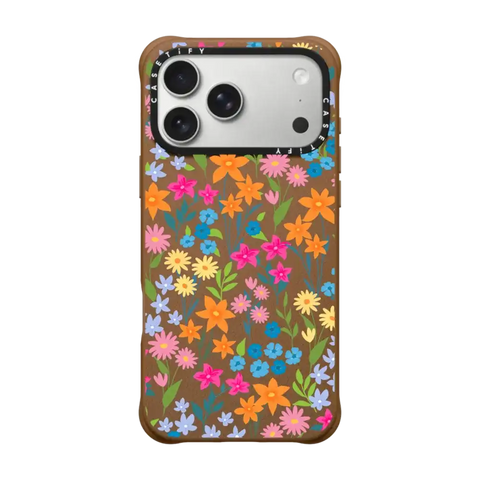 bright spring flowers - daisy floral pattern