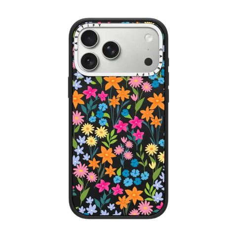 bright spring flowers - daisy floral pattern