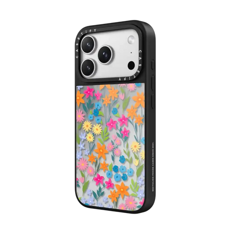 bright spring flowers - daisy floral pattern