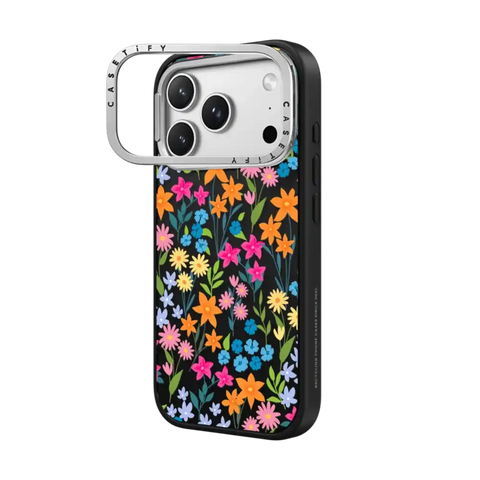 bright spring flowers - daisy floral pattern