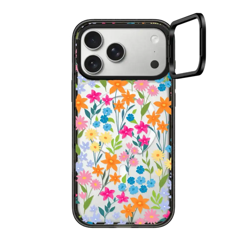 bright spring flowers - daisy floral pattern