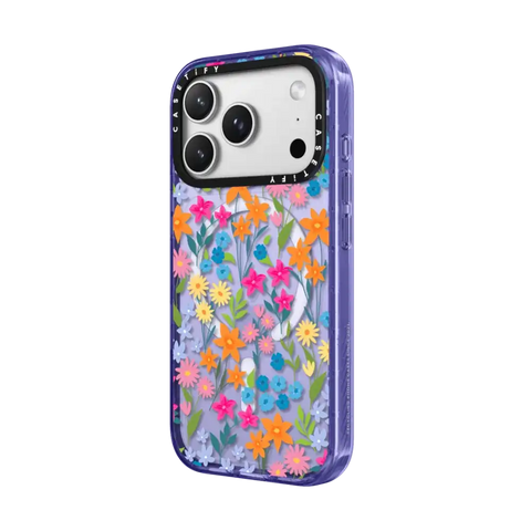 bright spring flowers - daisy floral pattern
