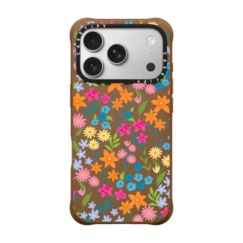 bright spring flowers - daisy floral pattern