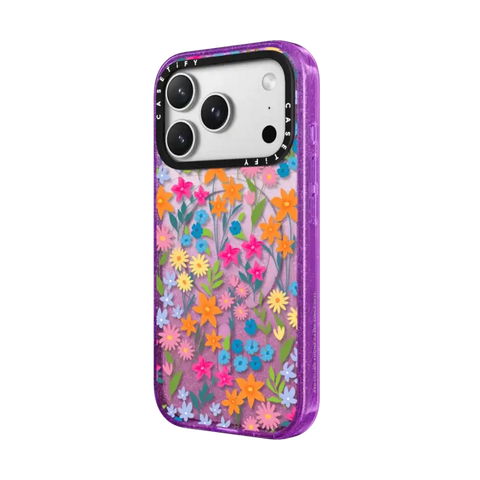 bright spring flowers - daisy floral pattern