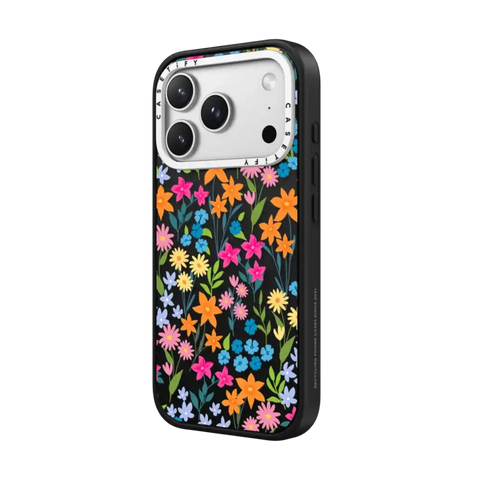 bright spring flowers - daisy floral pattern
