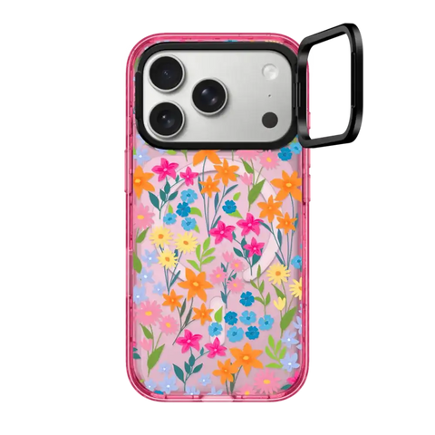 bright spring flowers - daisy floral pattern