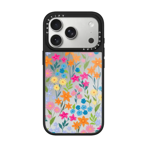 bright spring flowers - daisy floral pattern