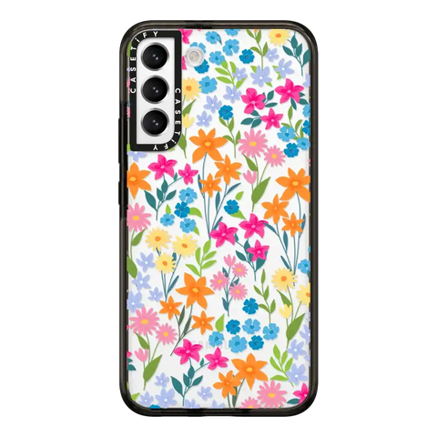 bright spring flowers - daisy floral pattern