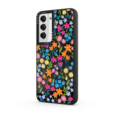 bright spring flowers - daisy floral pattern