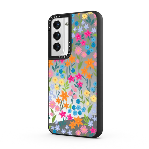 bright spring flowers - daisy floral pattern