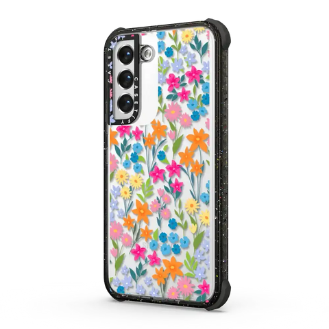 bright spring flowers - daisy floral pattern