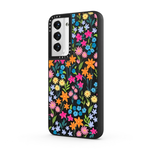 bright spring flowers - daisy floral pattern