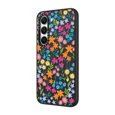 bright spring flowers - daisy floral pattern