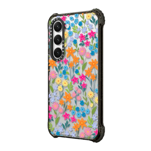 bright spring flowers - daisy floral pattern