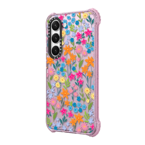 bright spring flowers - daisy floral pattern