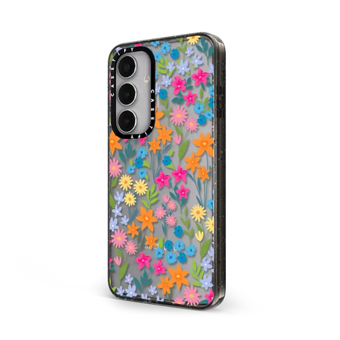 bright spring flowers - daisy floral pattern