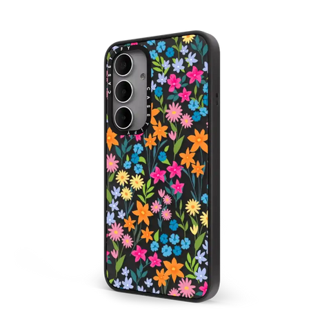 bright spring flowers - daisy floral pattern
