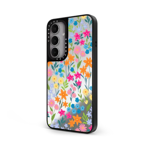 bright spring flowers - daisy floral pattern