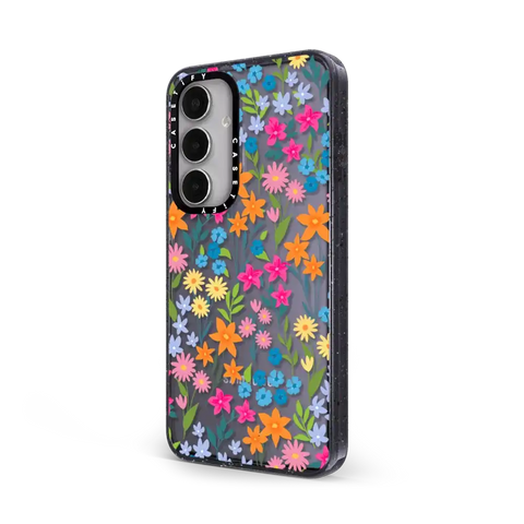 bright spring flowers - daisy floral pattern