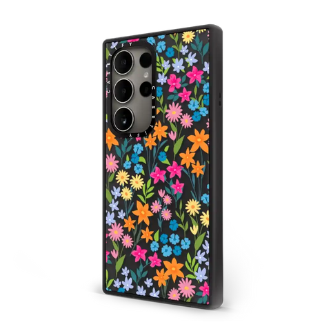 bright spring flowers - daisy floral pattern