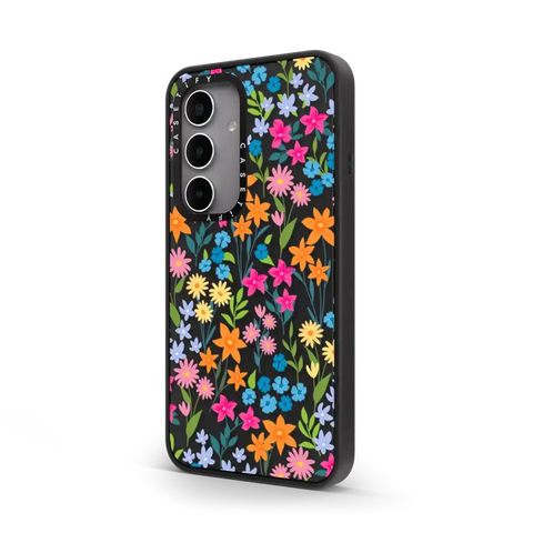 bright spring flowers - daisy floral pattern