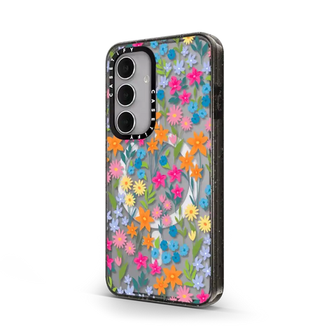 bright spring flowers - daisy floral pattern