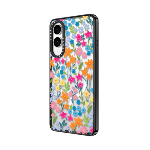 bright spring flowers - daisy floral pattern
