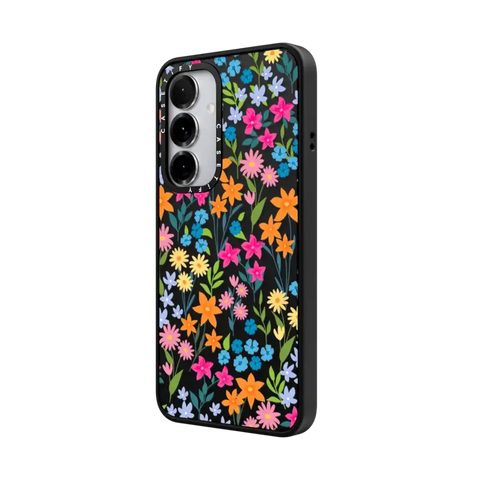 bright spring flowers - daisy floral pattern