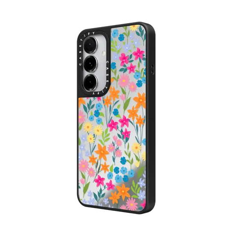 bright spring flowers - daisy floral pattern