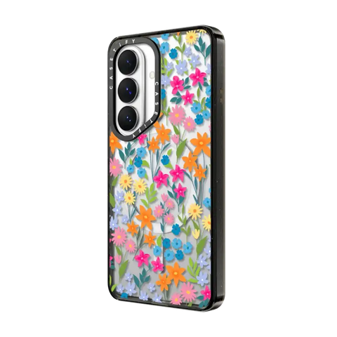 bright spring flowers - daisy floral pattern