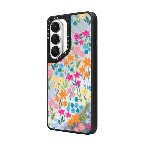 bright spring flowers - daisy floral pattern