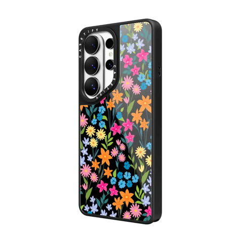 bright spring flowers - daisy floral pattern